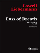 Loss of Breath Study Scores sheet music cover